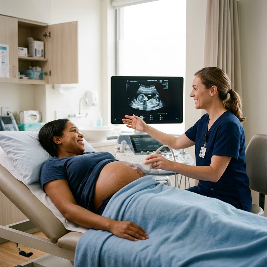 Free ultrasound services at A Hope Center in Fort Wayne, Indiana